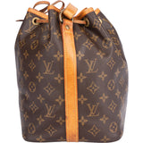 Louis Vuitton Canvas Monogram Sac Noe Petit Shoulder Bag