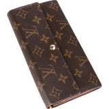 Louis Vuitton Canvas Monogram Sarah Wallet