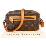 Louis Vuitton Canvas Monogram Pochette Cite Handbag