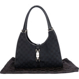 Gucci GG Monogram Black Jackie Handbag