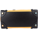 Céline Tricolor Leather Luggage Handbag