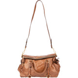 Miu Miu Brown Leather City Handbag