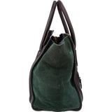 Celine Tricolor Leather Luggage Handbag