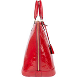 Louis Vuitton Rouge Vernis Monogram Alma GM Handbag