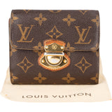 Louis Vuitton Canvas Monogram Joey Wallet