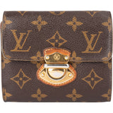 Louis Vuitton Canvas Monogram Joey Wallet