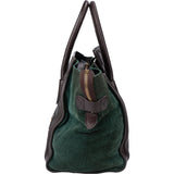 Celine Tricolor Leather Luggage Handbag