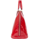 Louis Vuitton Rouge Vernis Monogram Alma GM Handbag