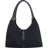 Gucci GG Monogram Black Jackie Handbag