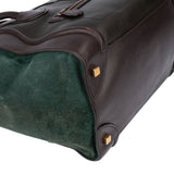 Celine Tricolor Leather Luggage Handbag