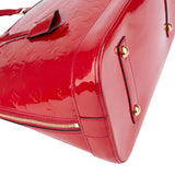 Louis Vuitton Rouge Vernis Monogram Alma GM Handbag