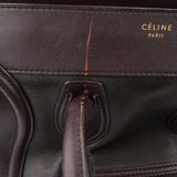 Celine Tricolor Leather Luggage Handbag