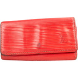 Louis Vuitton Rouge Epi Leather Keyholder