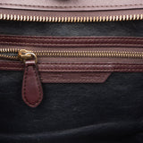 Celine Tricolor Leather Luggage Handbag