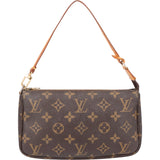 Louis Vuitton Canvas Monogram Pochette Accessoire Handbag