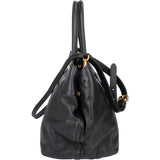 Prada Black Leather City Handbag