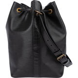 Louis Vuitton Noir Epi Leather Sac Noe Petit Shoulder Bag