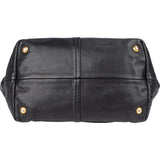 Prada Black Leather City Handbag
