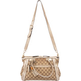 Gucci GG Monogram Bamboo Handbag