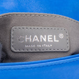 Chanel Quilted Velvet Antique Boy Single Flap Crossbody Bag