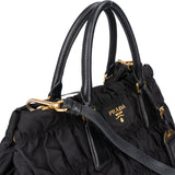 Prada Quilted Nylon City Handbag