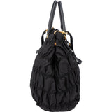 Prada Quilted Nylon City Handbag