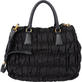 Prada Quilted Nylon City Handbag