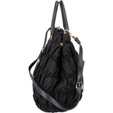 Prada Quilted Nylon City Handbag