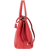 Prada Red Saffiano Leather Galleria Handbag
