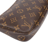 Louis Vuitton Canvas Monogram Pochette Accessoire Handbag