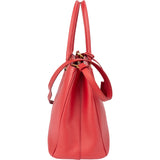 Prada Red Saffiano Leather Galleria Handbag