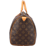 Louis Vuitton Canvas Monogram Speedy 30 Handbag