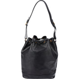 Louis Vuitton Noir Epi Leather Sac Noe Grande Shoulder Bag