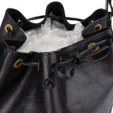 Louis Vuitton Noir Epi Leather Sac Noe Grande Shoulder Bag