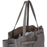 Céline Grey Leather Phantom Tote Small Handbag
