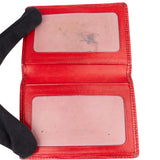 Louis Vuitton Rouge Epi Leather Cardholder