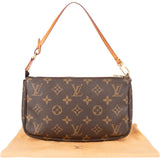 Louis Vuitton Canvas Monogram Pochette Accessoire Handbag
