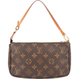 Louis Vuitton Canvas Monogram Pochette Accessoire Handbag