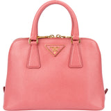 Prada Pink Saffiano Leather Promenade Handbag