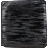 Louis Vuitton Noir Epi Leather Marco Wallet