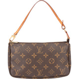 Louis Vuitton Canvas Monogram Pochette Accessoire Handbag