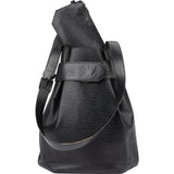 Louis Vuitton Noir Epi Leather Sac De Paule Shoulder Bag