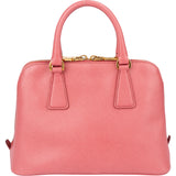 Prada Pink Saffiano Leather Promenade Handbag