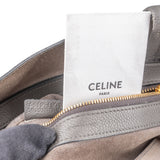 Céline Grey Leather Phantom Tote Small Handbag