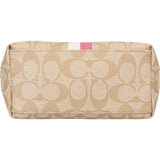 Coach Canvas Monogram Stripe Handbag - vintageandkickz