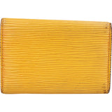 Louis Vuitton Yellow Epi Leather Keyholder