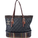 Chanel Quilted Edinburgh Coco Handbag