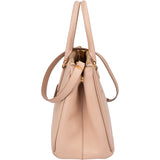Prada Pink Saffiano Leather Galleria Handbag