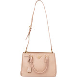 Prada Pink Saffiano Leather Galleria Handbag