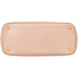 Prada Pink Saffiano Leather Galleria Handbag